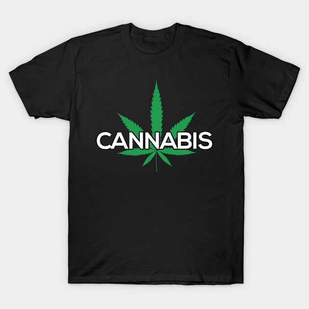 Cannabis leaf T-Shirt by Dope 2